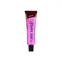 15 ml Краска для бровей и ресниц (Коричневый) NIKK MOLE