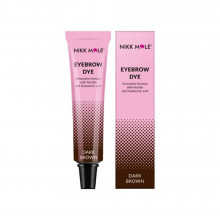 15 ml Краска для бровей и ресниц (Темно-коричневый) NIKK MOLE NEW