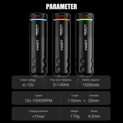Купить Тату машинка Dragonhawk Mast Racer Pro (Black) в Украине
