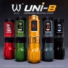 Бездротова тату-машинка AVA Tattoo UNI-B with two different size grip (Black)