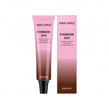 15 ml Краска для бровей и ресниц (Коричневый) NIKK MOLE NEW