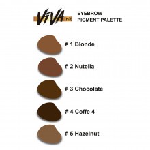 6 ml Пігмент Viva ink Eyebrows №2 "Nutella" [До 01.12.2026]
