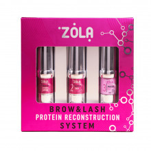 Набор для ламинирования Brow&Lash Protein Reconstruction System ZOLA