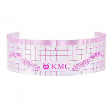 Линейка для бровей KMC розовая