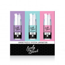 Набор для ламинирования Amino Puzzle System Lamination Lovely  Brows (3*10ml)