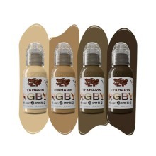 SET - 30 ml World Famous Skin Tone Green [Sasha O’Kharin RGBY]