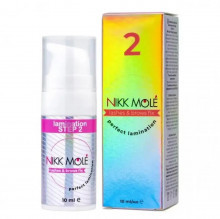 10 ml Профессиональное средство для ламинирования STEP №2 NIKK MOLE